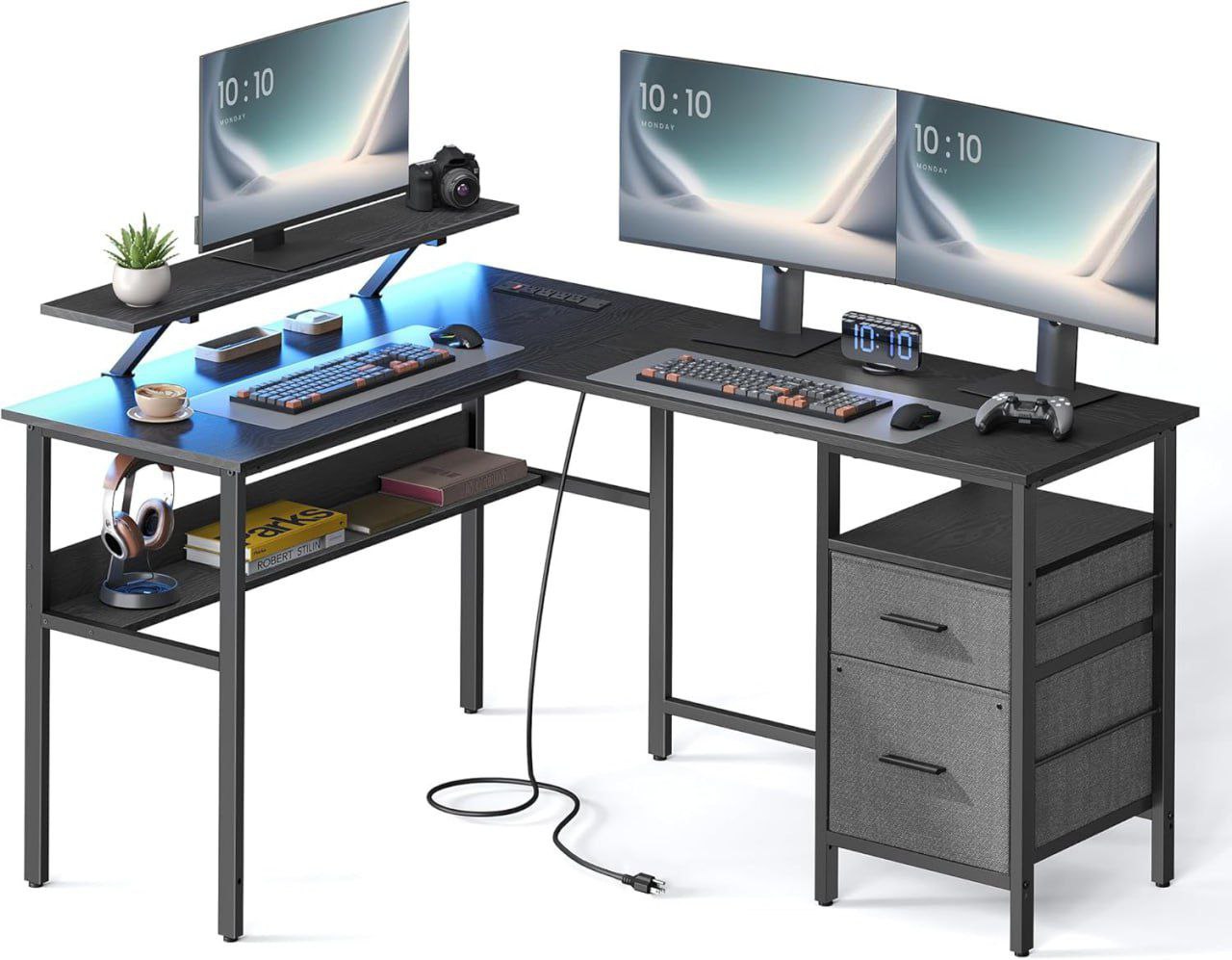 L-Shaped Computer Desk